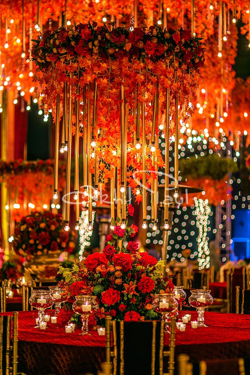 Wedding Table Flower Arrangements